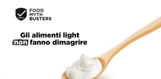 Gli alimenti light non fanno dimagrire