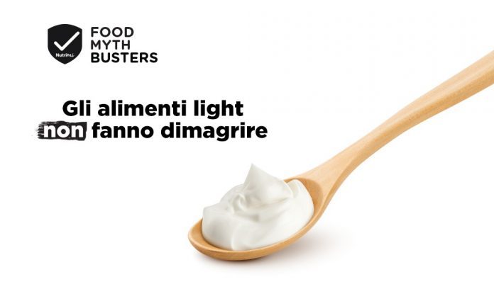 Gli alimenti light non fanno dimagrire