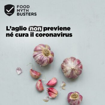 L’aglio NON previene né cura il coronavirus