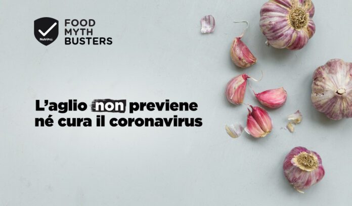 aglio non previene coronavirus