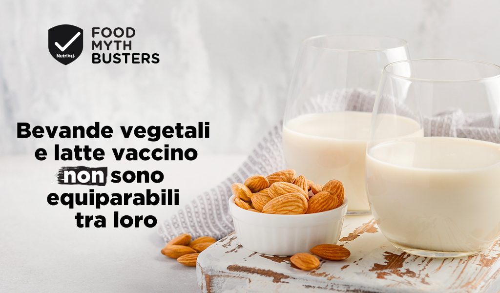 Bevande vegetali e latte vaccino NON sono equiparabili tra loro - Nutrimi